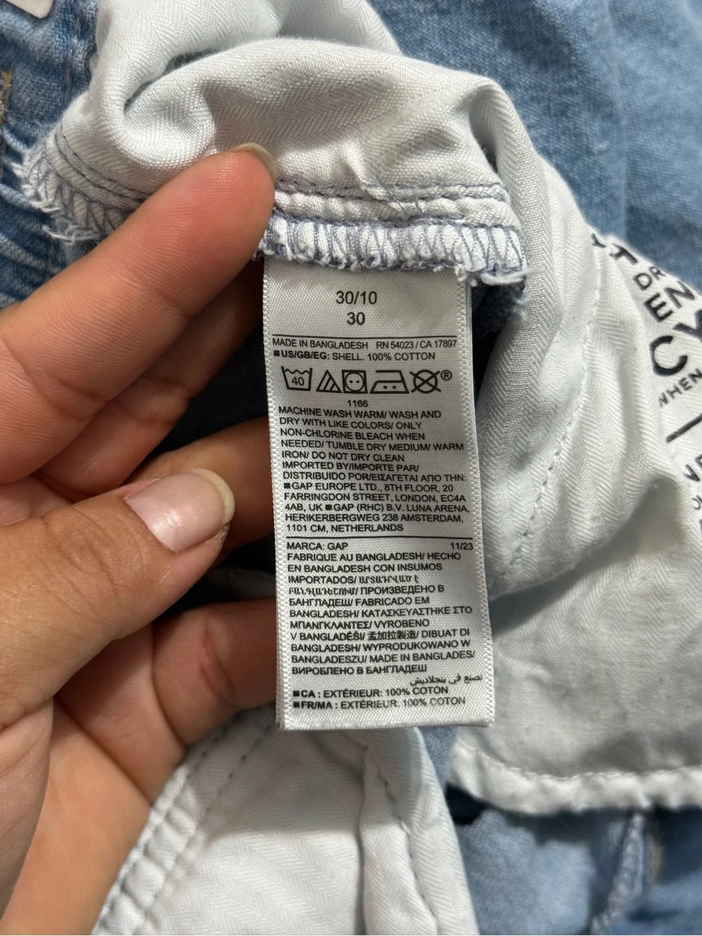 Gap Jeans Womens 10 Wide Leg Baggy Cargo Mid Rise Light Wash Street Modern y2k